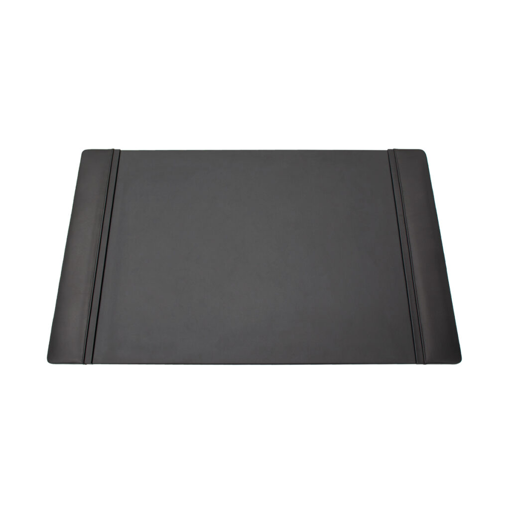 Leather Desk Pad (25.5 x 17.25) (Black) OfficeAccessoriesPlus