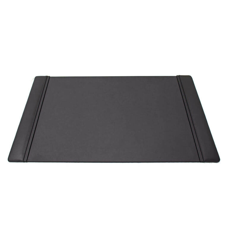 Leather Desk Pad (34 x 20) (Black) OfficeAccessoriesPlus