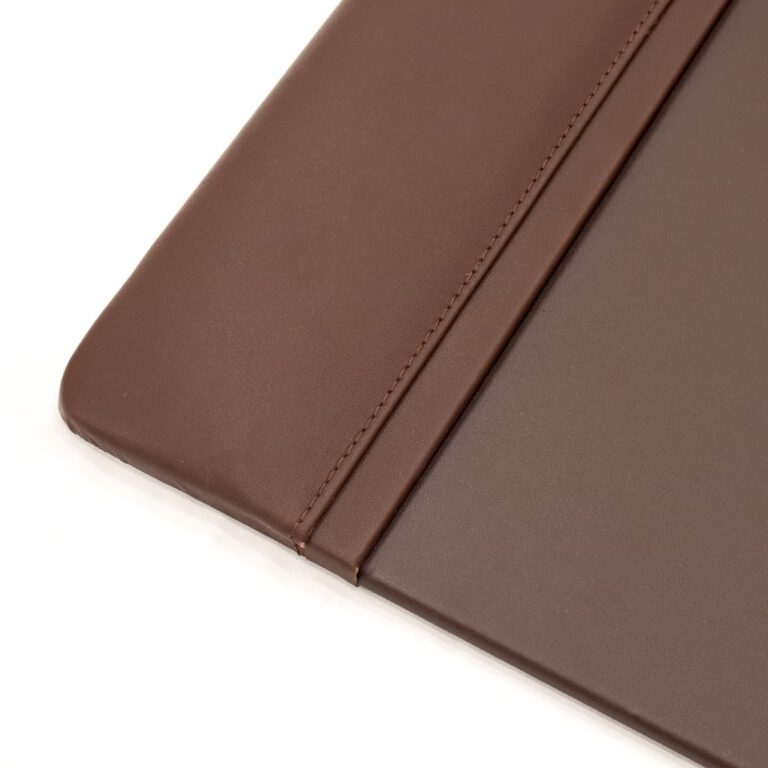 Leather Desk Pad (34 x 20) (Chocolate Brown) OfficeAccessoriesPlus