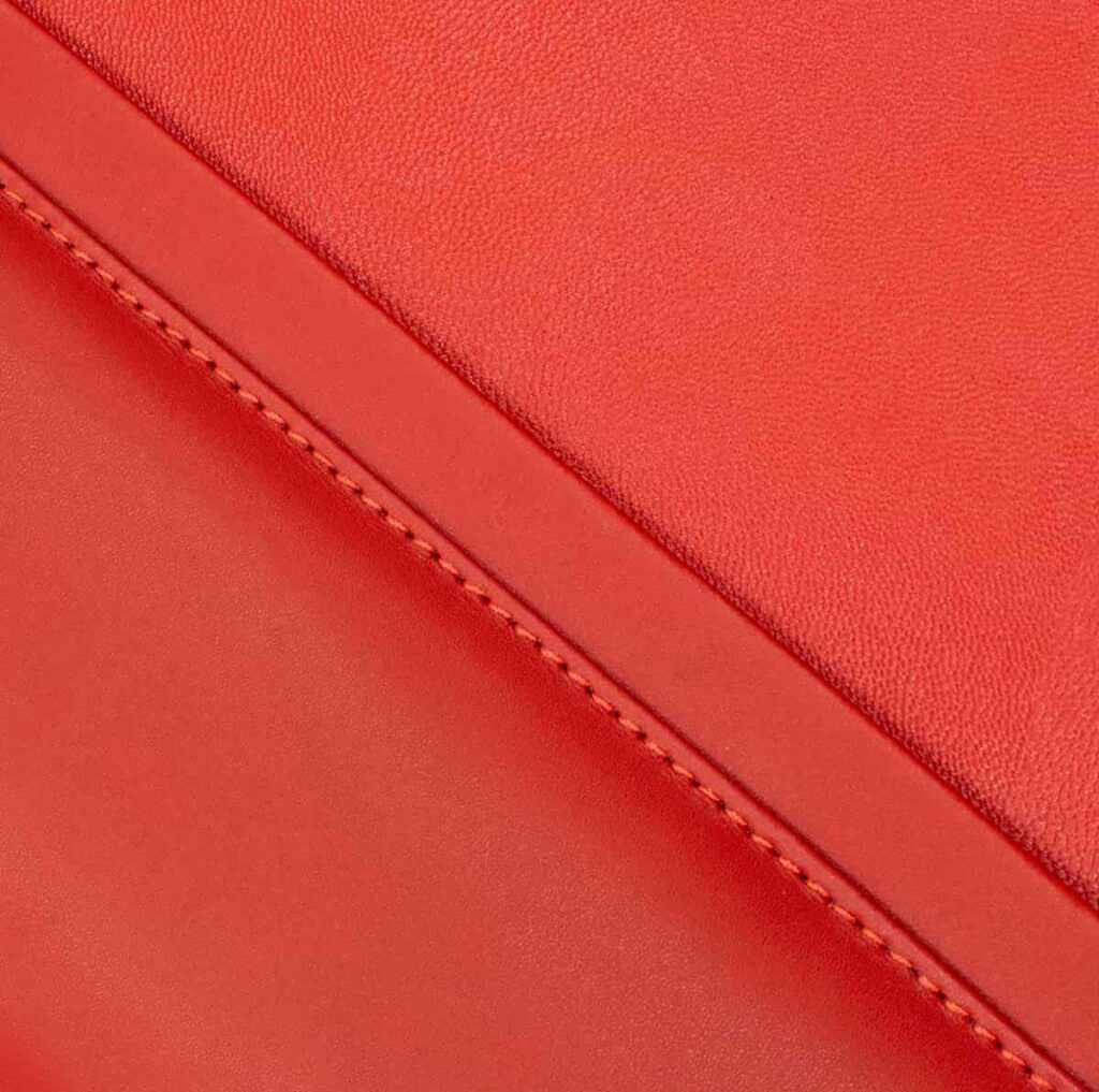 Leather Desk Pad (34 x 20) (Red) OfficeAccessoriesPlus